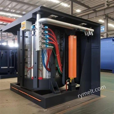 ما هو دور نظام العادم في فرن AOD؟